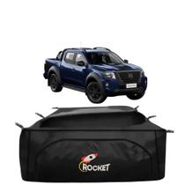 Bag Mala Impermeável Para Caçamba Nissan Frontier CD/CS 1998 A 2026 840Litros Bordado Rocket