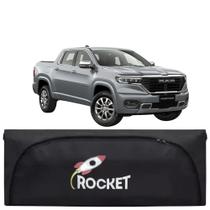 Bag Maleiro De Caçamba 200Lts Para Ram Rampage R/T Rebel Laramie 2023/2026 Estampa Rocket Em Bordado