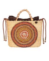 Bag mandala mistica theron oficial bordada bolsa moda feminina