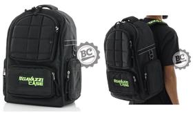 Bag Mochila Gavazzi Preta para Bateristas e uso diverso para baquetas, laptop e acessórios