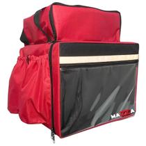 Bag Mochila Para Aplicativos Delivery Completa em Nylon C/ Isopor Laminado 45L