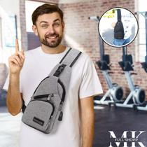 Bag Mochila Unissex Com Entrada Usb Sortida Executiva Esporte Fitness Futebol
