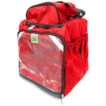 Bag Motoboy MochilãoTérmico - BAG BRASIL - Vermelho