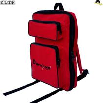 Bag para Baquetas Tipo Mochila - D'Groove (SLIM) - Bordado em alta definição - D'Groove Acessórios