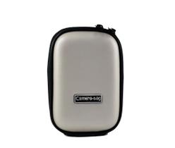 Bag Rígida Capinha Bolsa Para Câmera Compacta 11x8cm Prata