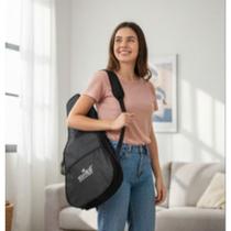 Bag Simples para Violão Folk com Alça Dupla Leve, Resistente e Transporte Fácil