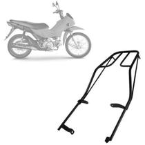 Bagageiro Churrasqueira Pop 110i 2016 a 2023 Pro Tork Aço Sansão Moto 2017 2018 2019 2020 2021 2022