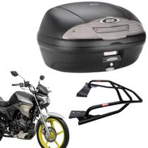 Bagageiro Compatível Yamaha Factor 150 SR2124 +Bauleto E450NT Givi Bagageiro Compatível Yamaha Factor 150 SR2124 +Bauleto E450NT Givi