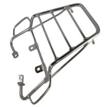 Bagageiro Garupa Com Alça Fan/Start 160 2016 a 2024 Cromado Moto Traseira