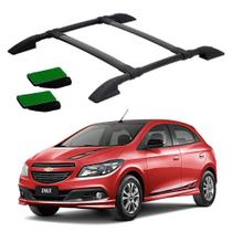 Bagageiro onix 2013 2014 2015 2016 2017 a 2020 preto colado