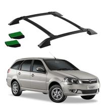 Bagageiro Palio Weekend 1999 a 2017 Preto Colado