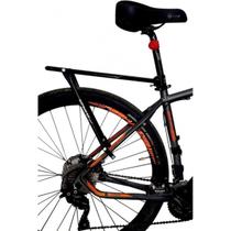 Bagageiro para bicicleta ajustável altmayer al247 preto