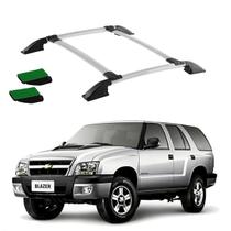 Bagageiro Teto Blazer 2000 2001 2002 2003 2004 Prata Colado