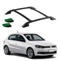 Bagageiro Teto Gol G6 2012 2013 2014 2015 2016 Preto Colado