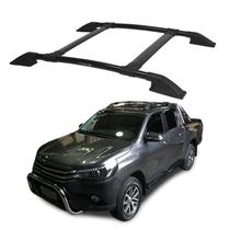 Bagageiro Teto Hilux 2018 2019 2020 2021 2022 Preto Colado