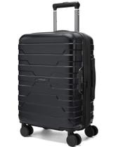 Bagagem BAGSMART Carry On de 20 polegadas 35L com fechadura TSA preta Bagagem BAGSMART Carry On de 20 polegadas 35L com fechadura TSA preta