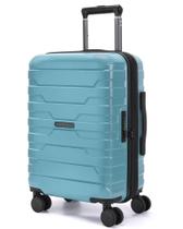 Bagagem BAGSMART Carry On de 20 polegadas com fechadura TSA 35L azul-petróleo