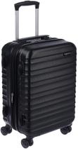 Bagagem de mão Amazon Basics expansível de 21 polegadas preta