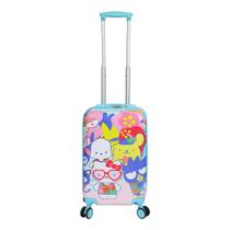 Bagagem de mão Bioworld Hello Kitty & Friends de 20 polegadas Bagagem de mão Bioworld Hello Kitty & Friends de 20 polegadas