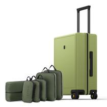 Bagagem de mão LEVEL 8, aprovada pela companhia aérea LEVEL 8, verde picles de 20 polegadas