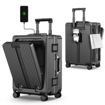 Bagagem de Mão Portátil e Expansível Ladplay com Porta USB Bagagem de Mão Portátil e Expansível Ladplay com Porta USB