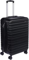 Bagagem de viagem Amazon Basics expansível de 26 polegadas preta Bagagem de viagem Amazon Basics expansível de 26 polegadas preta