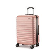 Bagagem despachada Amazon Basics Hardshell 66 cm com rodas em ouro rosa