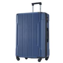 Bagagem Merax Checked-Large de 28 polegadas com rodas azul de alumínio Bagagem Merax Checked-Large de 28 polegadas com rodas azul de alumínio