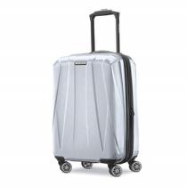 Bagagem Samsonite Centric 2 Hardside Silver de 20 polegadas Bagagem Samsonite Centric 2 Hardside Silver de 20 polegadas