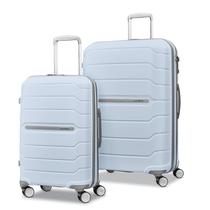 Bagagem Samsonite Freeform Hardside Expansível Azul Pó