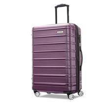 Bagagem Samsonite Omni 2 rígida expansível de 24 polegadas roxa Bagagem Samsonite Omni 2 rígida expansível de 24 polegadas roxa