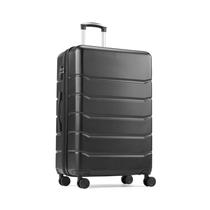 Bagagem Simple Deluxe Carry On de 20 polegadas com rodas giratórias pretas Bagagem Simple Deluxe Carry On de 20 polegadas com rodas giratórias pretas