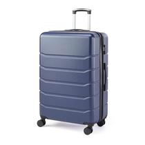 Bagagem Simple Deluxe Carry On de 24 polegadas com rodas giratórias azuis Bagagem Simple Deluxe Carry On de 24 polegadas com rodas giratórias azuis