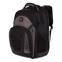 Bagagem Wenger Synergy 45 cm preta/cinza com bolso para laptop Bagagem Wenger Synergy 45 cm preta/cinza com bolso para laptop