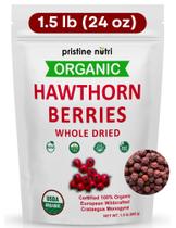 Bagas de espinheiro secas Pristine Nutri 680g (24oz) orgânicas