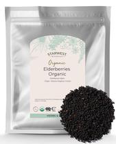 Bagas de sabugueiro secas Starwest Botanicals 454g Organic