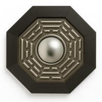 Baguá Céu Posterior Convexo Madeira Imbuia Oitavado 12,5 Cm Baguá Céu Posterior Convexo Madeira Imbuia Oitavado 12,5 Cm