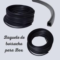 Baguete de borracha para box acrílico
