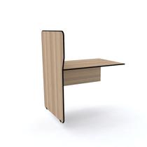 Baia p/ atendimento simples contínua pandin maxxi - naturalle/preto