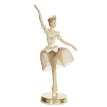 Bailarina amélie champanhe/dourado - 26cm Bailarina amélie champanhe/dourado - 26cm