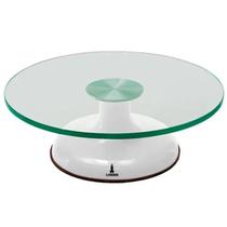 Bailarina Base Giratória Bolo Torta Vidro Rolamento Duplo - GT6062 Lorben