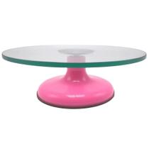 Bailarina De Vidro Giratória Para Bolos Confeitaria Alira Home