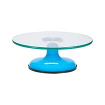 Bailarina de Vidro Giratória Profissional - Azul Turquesa - 1 unidade - Dutra Formas - Rizzo