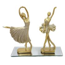 Bailarina Decorativa Enfeite em Resina com base vários modelos balé dança decoração casa Bailarina Decorativa Enfeite em Resina com base vários modelos balé dança decoração casa