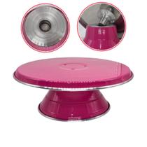 Bailarina Giratória de Confeitar Bolo N30 Rosa Pink - Aluminio AMJ