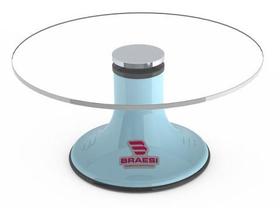 Bailarina Giratória de Confeitar Bolos Profissional BLB-300 Azul - Braesi