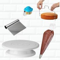 Bailarina Giratoria + Espatula Tubular + Nivelador De Bolo