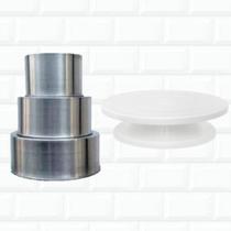 Bailarina Para Confeitar + Kit De Formas 10Cm Bailarina Para Confeitar + Kit De Formas 10Cm