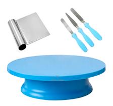 Bailarina Plástico 30 Cm + Kit 3 Espátulas Confeiteiro + Tubular