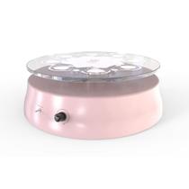 Bailarina Profissional Giratória Para Bolos Elétrica Rosa Mousse Bivolt - Anodilar Bivolt